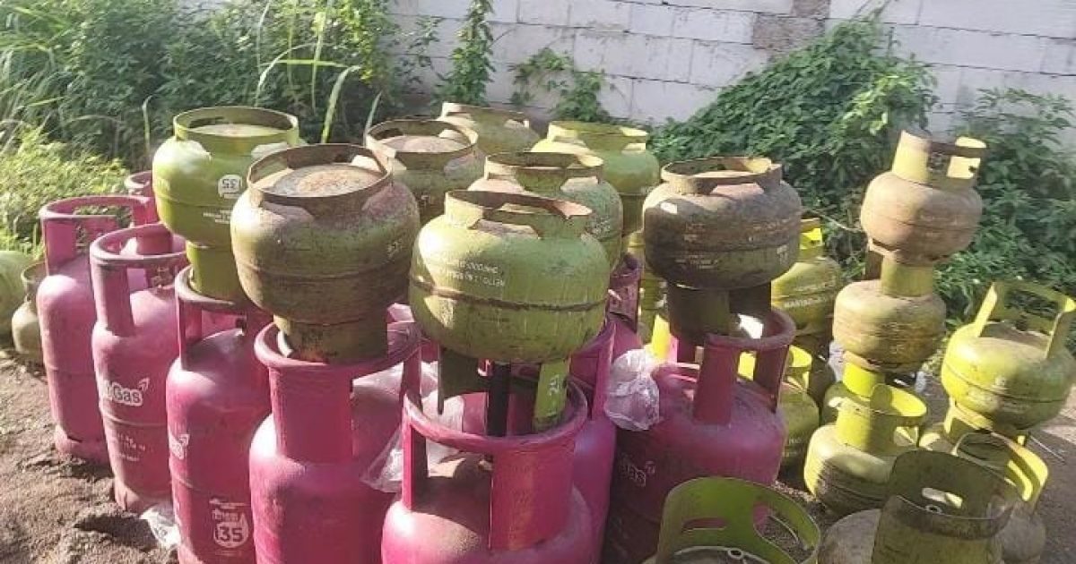 LSM KCBI Pertanyakan Nasib Ribuan Tabung Gas Elpiji Sitaan Polsek Cileungsi