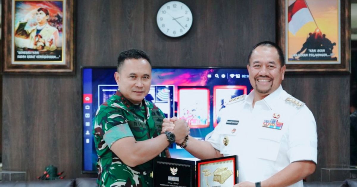 Bupati Batu Bara Lakukan Kunjungan Silaturahmi ke Pangdam I/Bukit Barisan, Perkuat Sinergi dan Kerja Sama