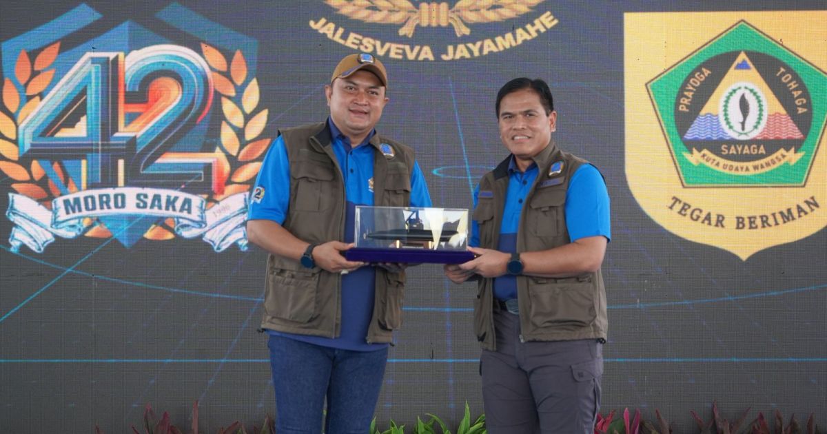 Rudy Susmanto Apresiasi Kegiatan Bakti Sosial TNI AL Di Desa Bojong Koneng