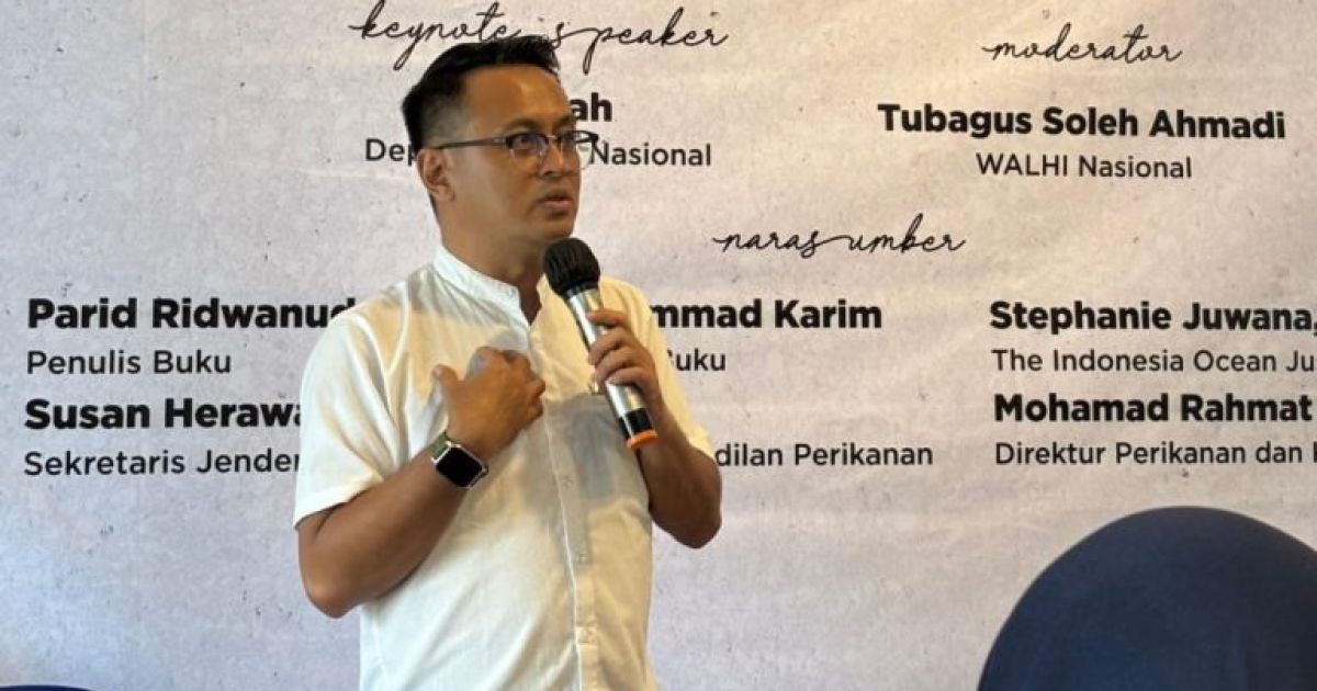 Ket  Foto  :  Ferry Widodo Manager Pengakuan Wilayah Kelola Rakyat Eksekutif Nasional WALHI