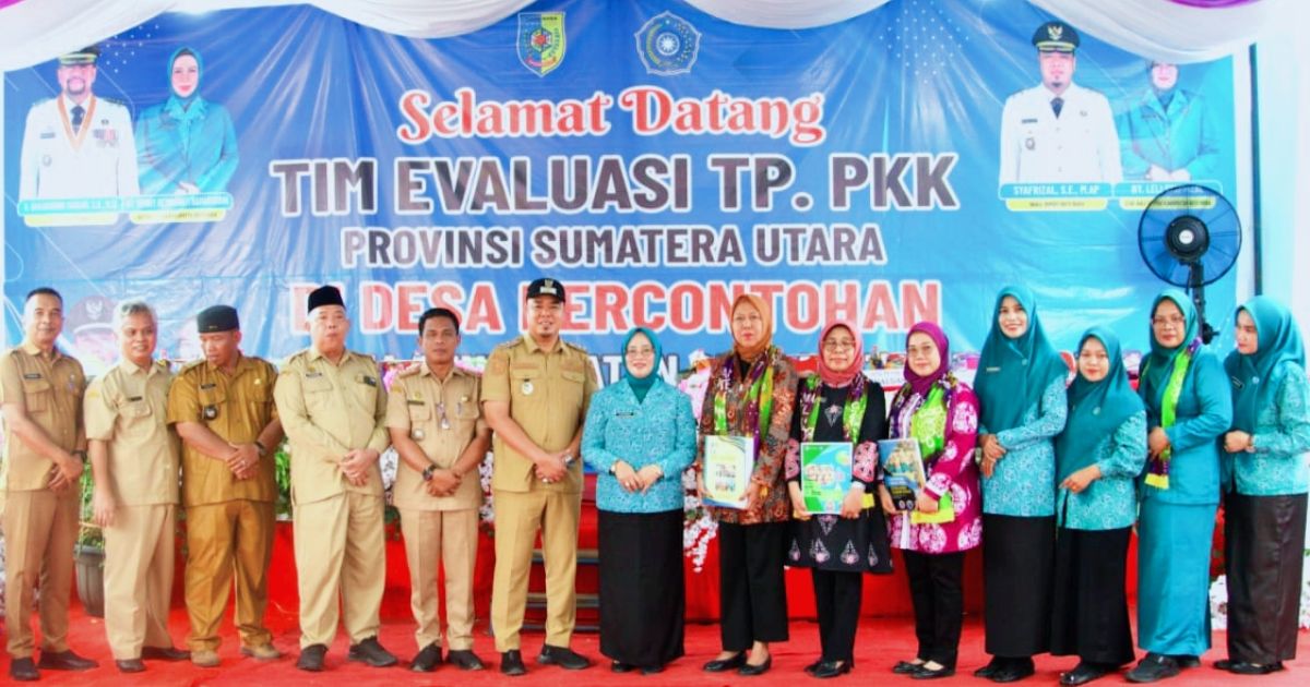 Wakil Bupati Batu Bara Apresiasi PKK Mekar Baru, Desa Percontohan UP2K Berbasis Tanaman TeLor