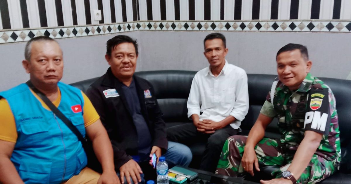 Jalin Ke Akraban  Jurnalis Silaturahmi Ke Sub Denpom 1/4 Kisaran