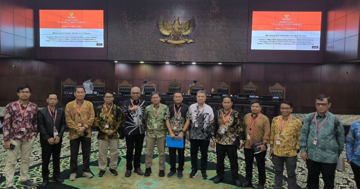 PWI di MK : Pasal 8 UU Pers Konstitusional, Negara Wajib Perkuat Perlindungan Wartawan