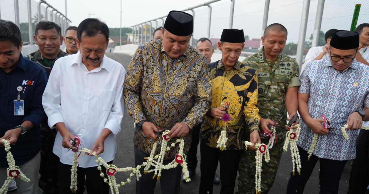 Diresmikan Bupati Bogor Rudy Susmanto Flyover Soebianto dan JPO Hasil Kolaborasi dengan pihak Swasta