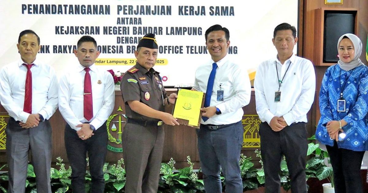 BRI Beri Apresiasi kepada Kejari Bandar Lampung atas Keberhasilan Penanganan Kredit Macet