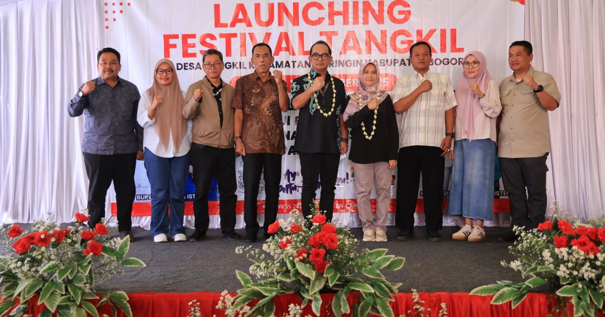 Pemkab Bogor Gelar Launching Festival Tangkil 2025, Angkat Potensi Lokal dan Peran Perempuan Desa