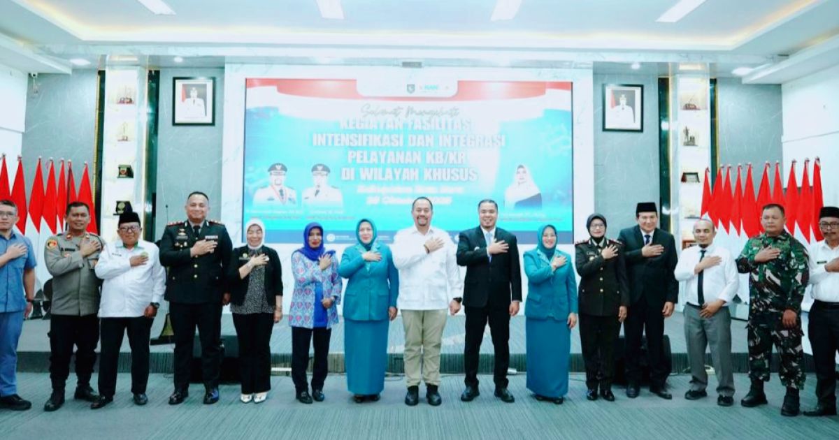 Bupati Batu Bara Hadiri Kegiatan Fasilitasi Intensifikasi dan Integrasi Pelayanan KB/KR