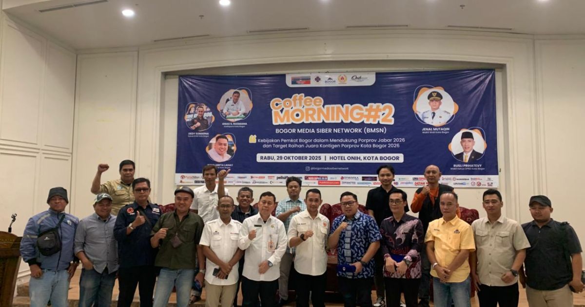 BMSN Kembali menggelar Forum Diskusi Rutin Kopi Morning di Hotel Onih, Kota Bogor