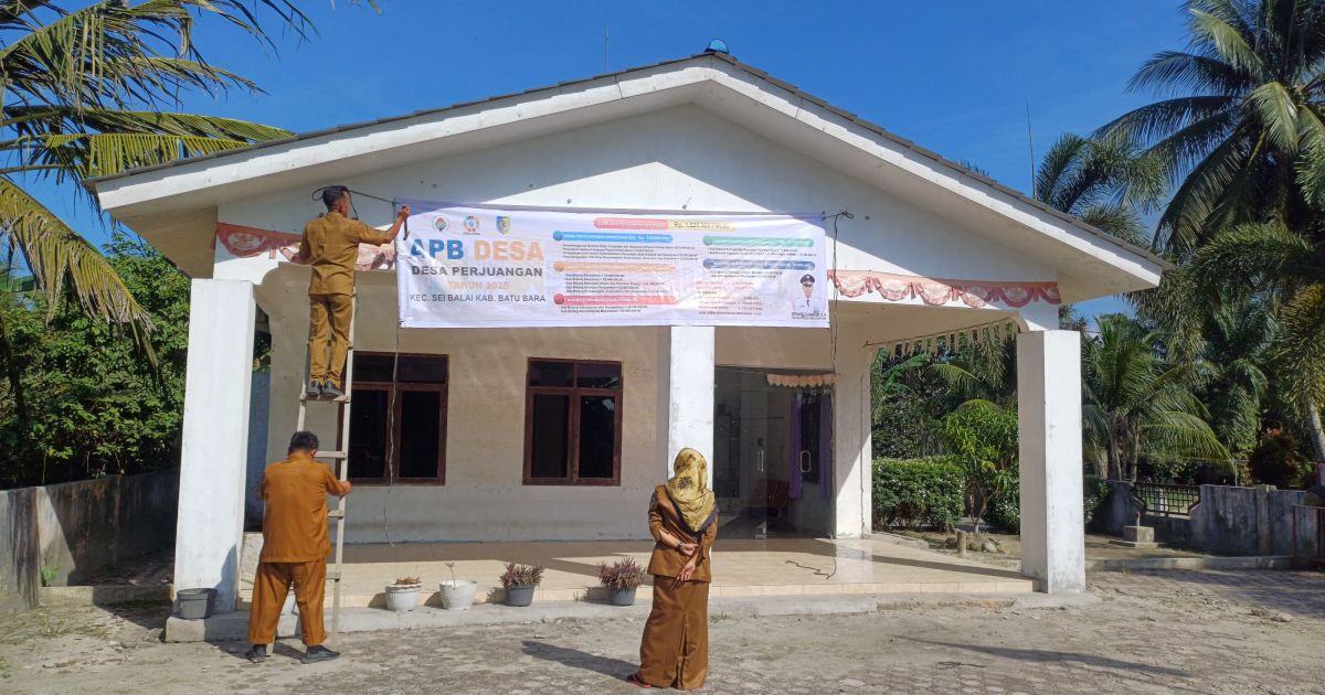 Erwin Zunaidi Kades Perjuangan Kecamatan Sae Bale Banta Ketidak Transparan Dana ADD Tahun 2025