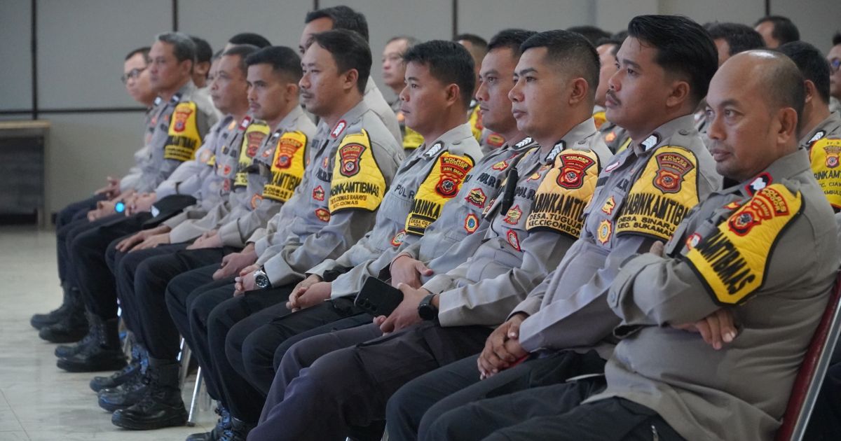 Kapolres Bogor Berikan Arahan kepada Bhabinkamtibmas untuk Tingkatkan Pelayanan Masyarakat