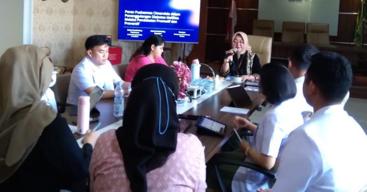 Puskesmas Cimandala Lakukan Presentasi Refrate dengan Mahasiswa Kedokteran UNHAN Republik Indonesia