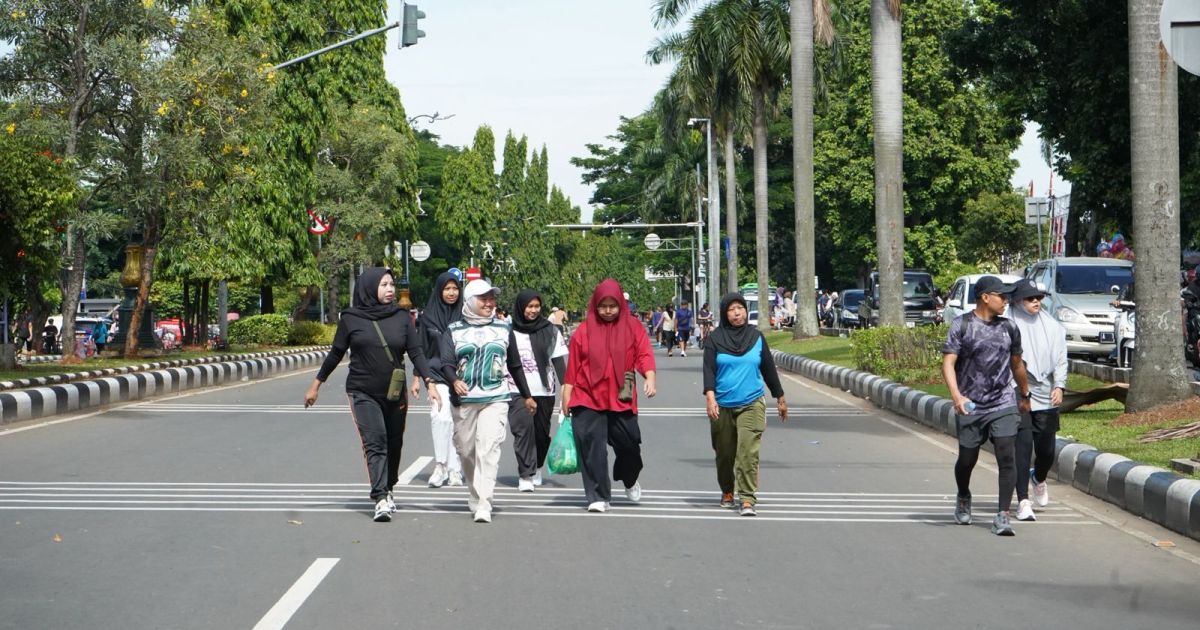 Bupati Bogor Rudy Susmanto Mengajak Seluruh Masyarakat untuk Menjadikan CFD Tegar Beriman Momentum Mempererat Silaturahmi