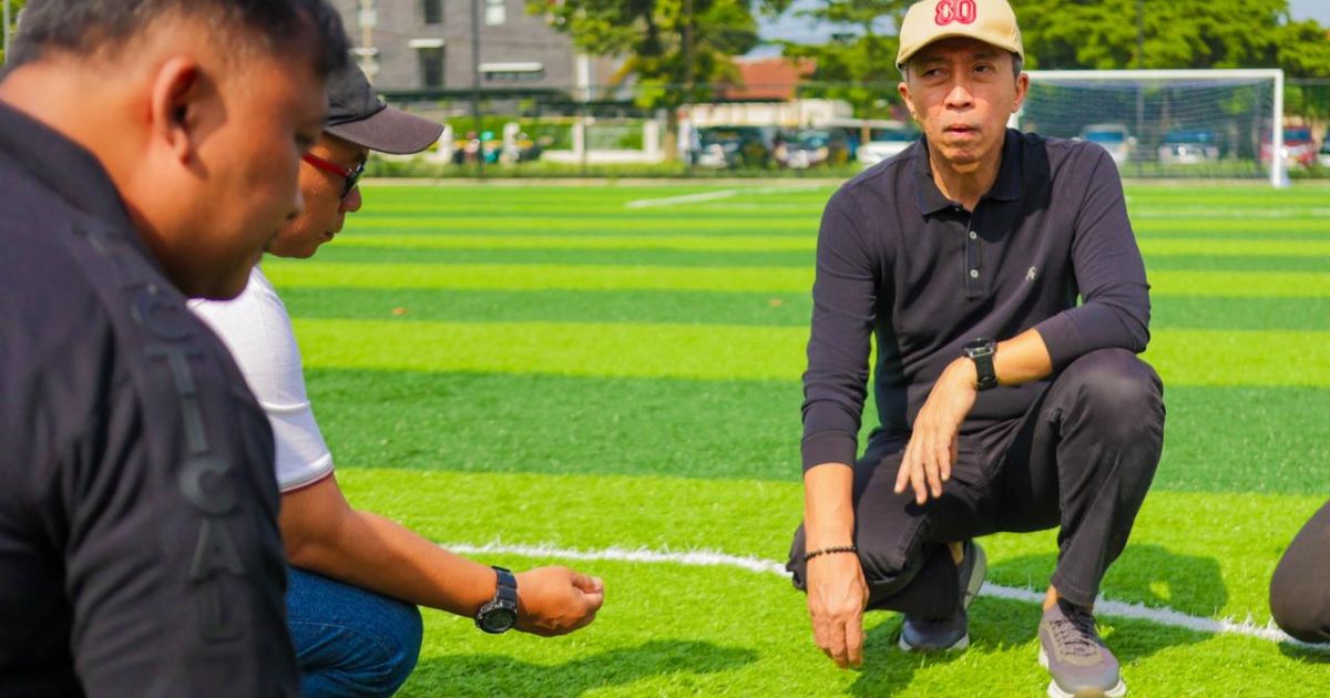 Dedie Rachim Imbau Masyarakat Rawat dan Jaga Taman Manunggal