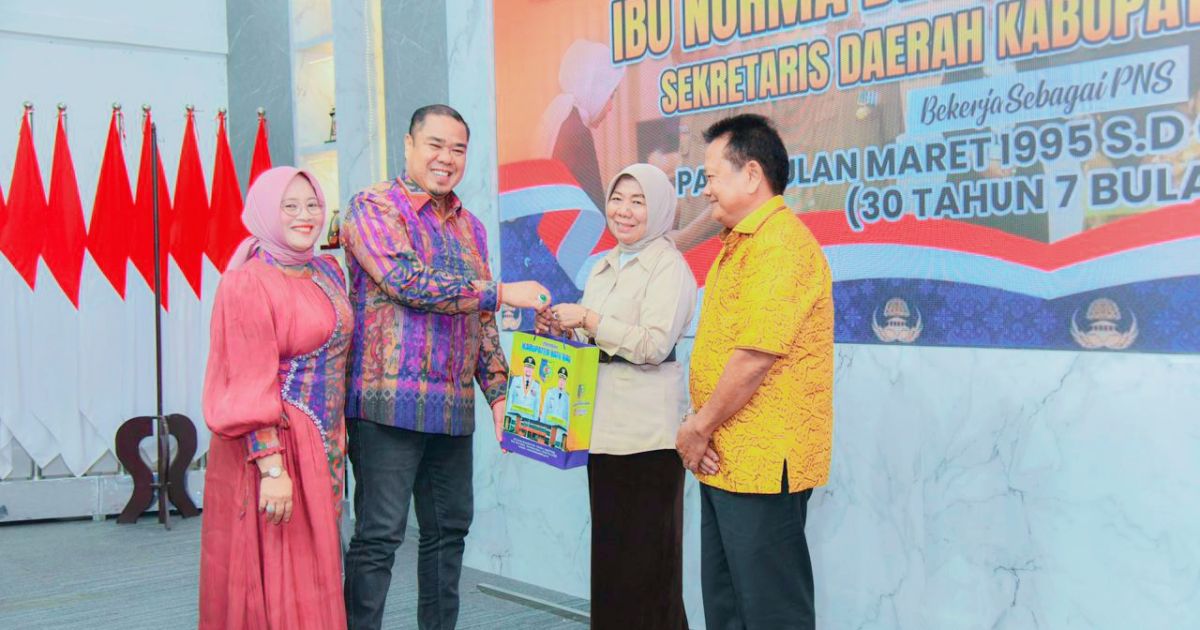 Tiga Dekade Mengabdi, Sekda Batu Bara Norma Deli Siregar Pamit dengan Haru