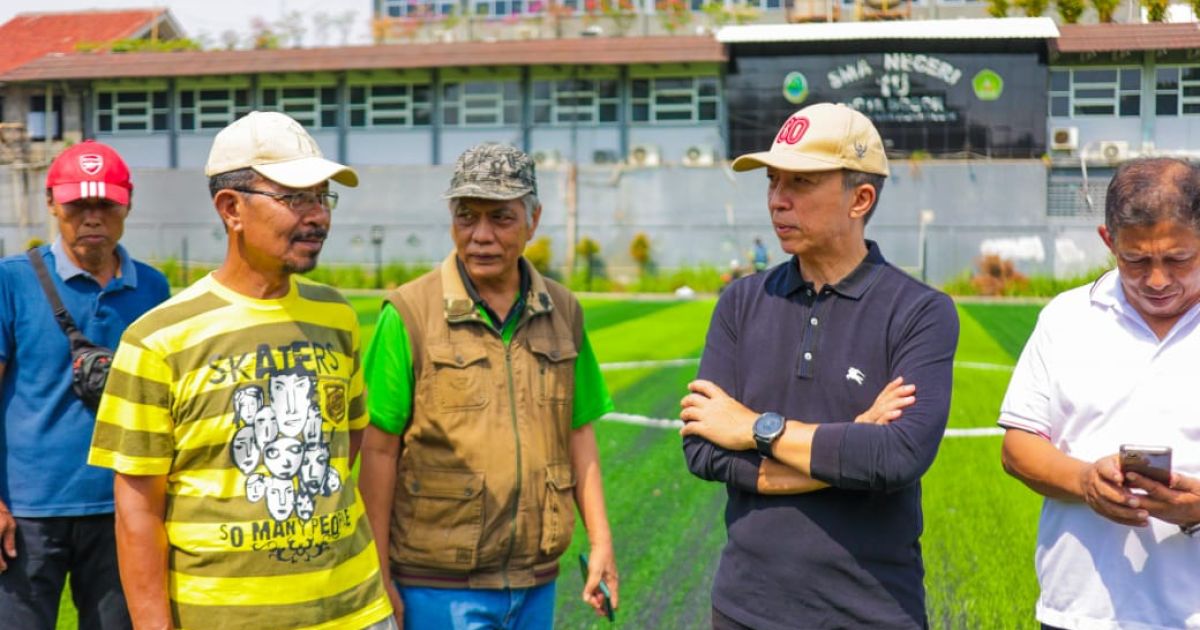 Progres Taman Lapangan Yasmin Sektor 6 Capai 90 Persen