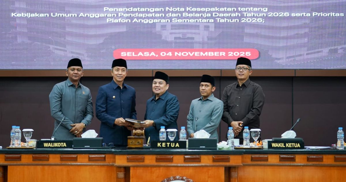 DPRD Kota Bogor Menggelar Rapat Paripurna dengan Agenda Persetujuan Rancangan KUA-PPAS 2026 bersama Pemkot Bogor