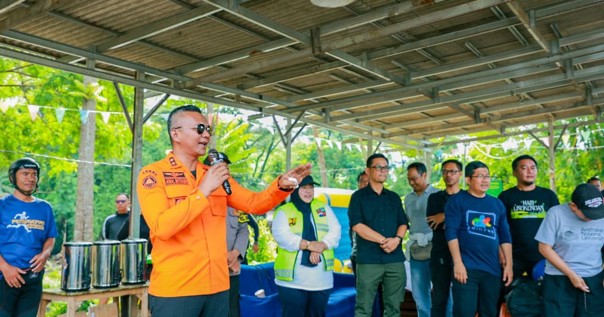 Jadi Venue Porprov, Warga Ranggamekar Bebersih Sungai Cisadane