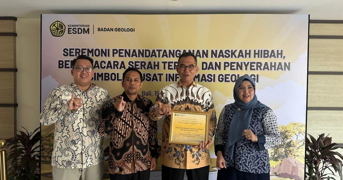 Pusat Informasi Geologi Resmi Diserahkan, Pemkab Bogor Siapkan Penguatan Geowisata Perkotaan Edukatif Terpadu