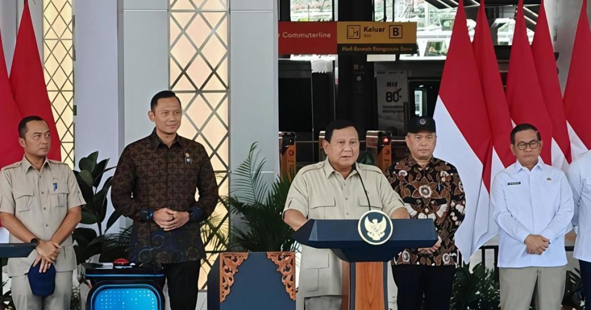 Presiden Prabowo Beri Rp 5 Triliun KAI Tambah Gerbong KRL