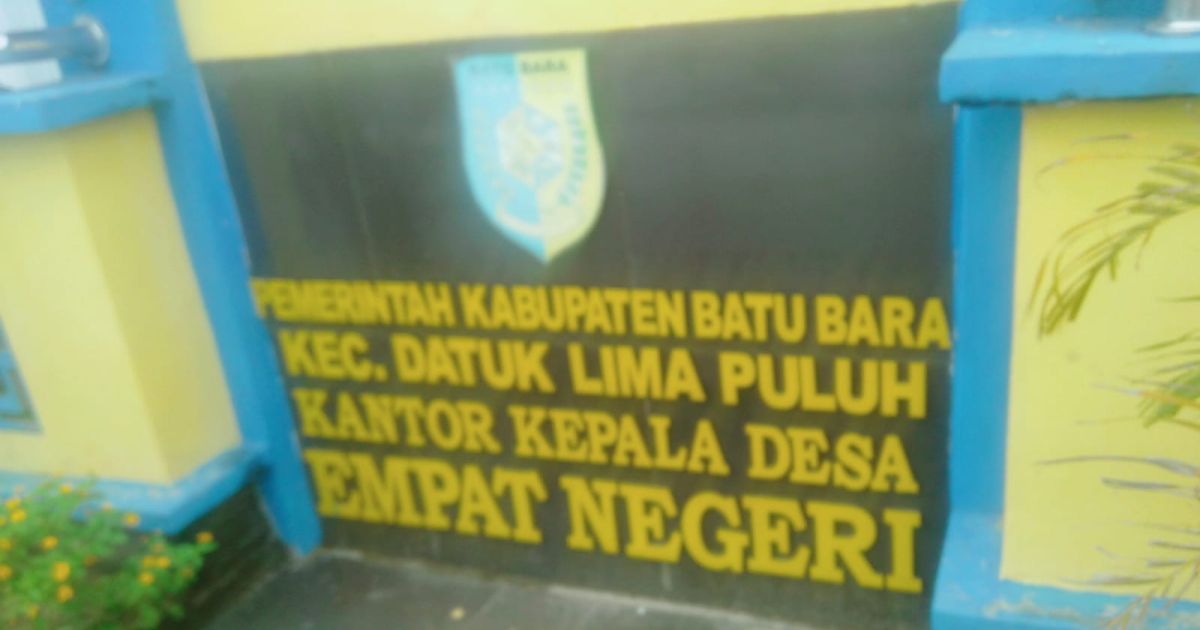 Kades Desa Empat Negeri Kec Datuk Lima Puluh Pelopori Warganya Dalam BPJS Pekerja  Rentan