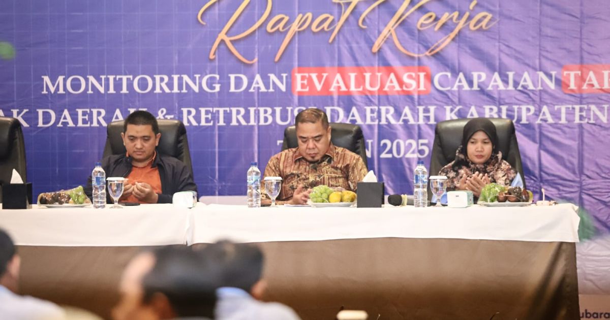 Wabup Syafrizal Dorong Optimalisasi Pajak dan Retribusi di Tengah Penyesuaian Dana Pusat