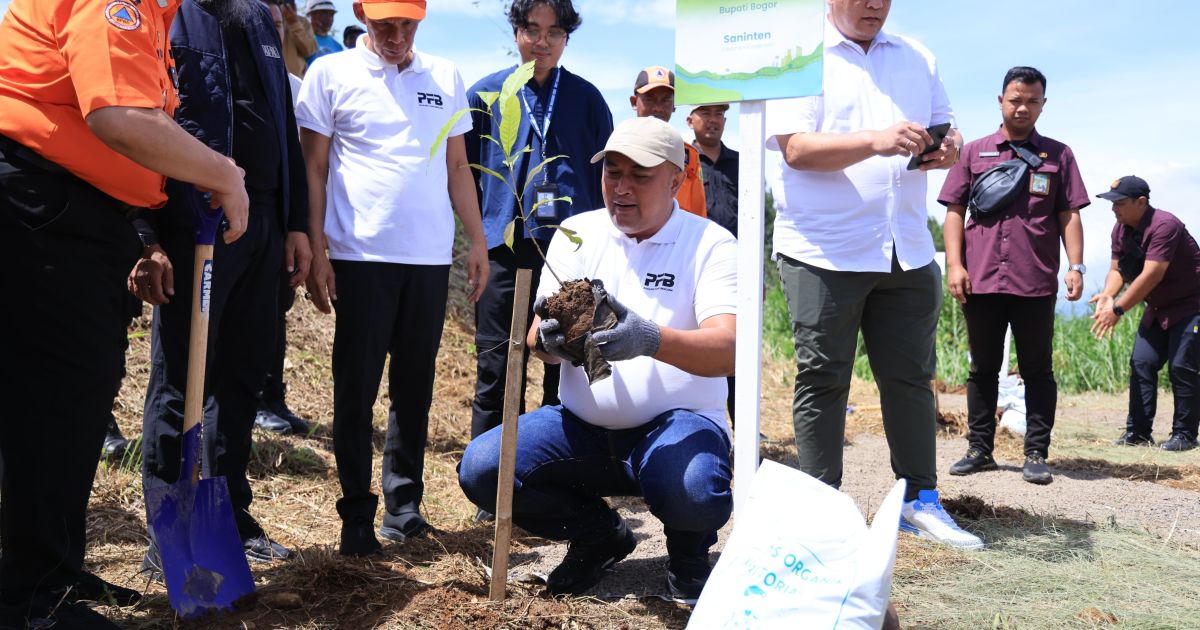 100 Ribu Pohon Berhasil Ditanam Melalui Kolaborasi Lintas Sektor,Pemkab Bogor Gaspol Rehabilitasi DAS