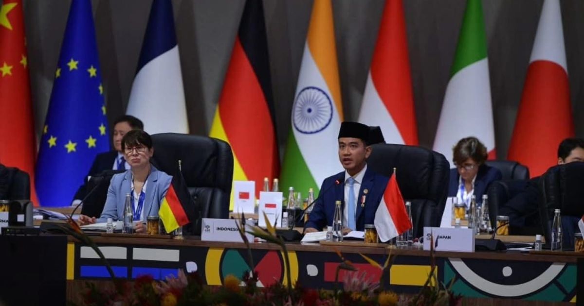 Wapres RI Gibran Rakabuming Raka﻿ Sampaikan Pidato KTT G20 di Afrika