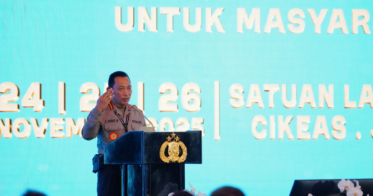 Gelar Apel Kasatwil, Kapolri: Semangat Polri Tingkatkan Pelayanan untuk Masyarakat