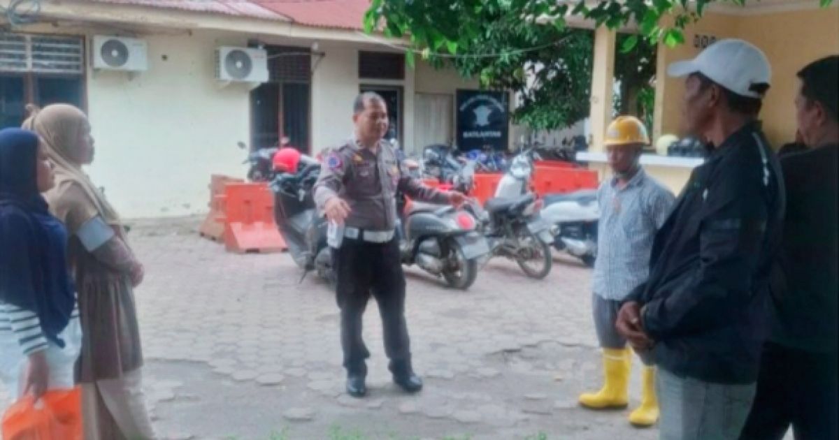 Kanit Gakkum Polres Batu Bara IPDA Junaidi SH Lakukan Sosialisasi Keselamatan Berkendara