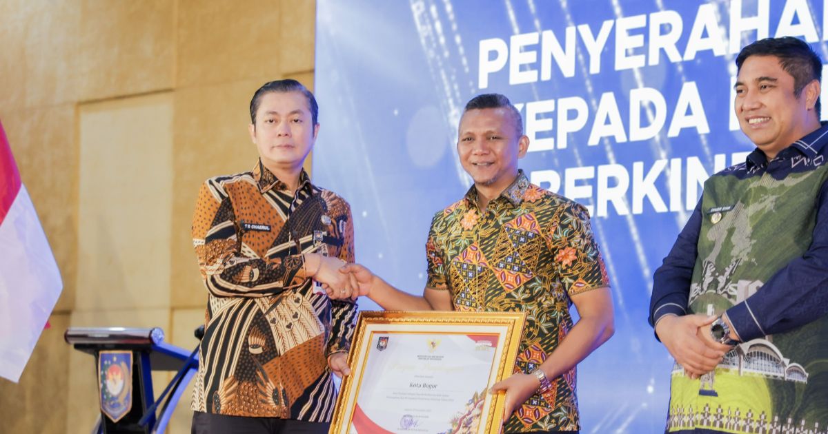Serius Atasi Stunting, Kemendagri Beri Kota Bogor Penghargaan