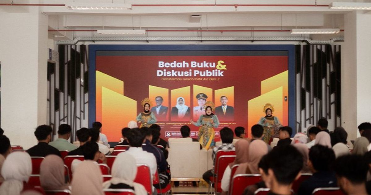 Bedah Buku Muhammad Nafis Gaungkan Kebangkitan Gen Z sebagai Agen Perubahan