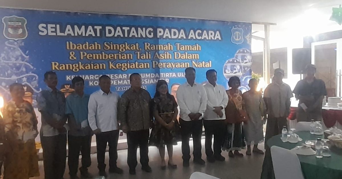 Perumda Tirta Uli Siantar Adakan Tali Asih Dalam Rangkaian Perayaan Natal 2025