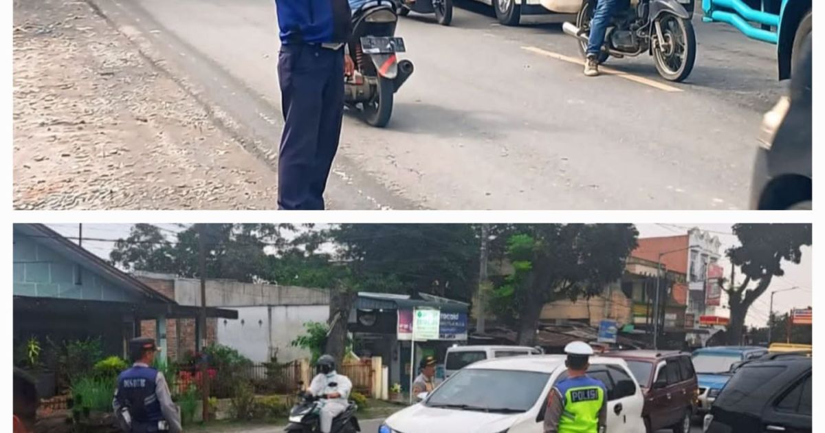 Dushub dan Satlantas Turun Tangan Atasi Kemacetan Antrean Panjang di SPBU Pematangsiantar