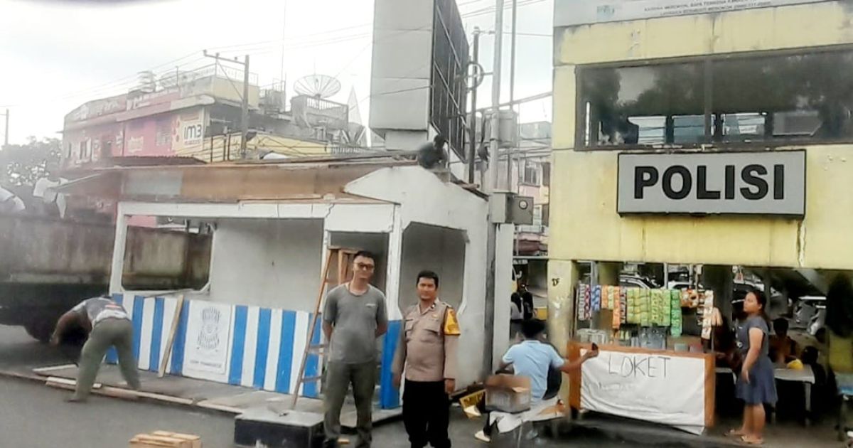 Antisipasi Kemacetan Satlantas Siantar Persiapkan Posko Nataru 2025