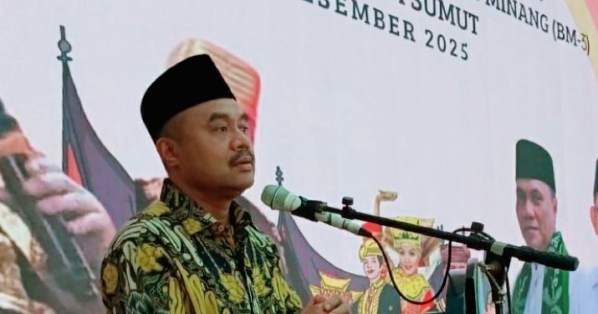 H.Farianda Putra Sinik SE Terpilih Secara Aklamasi Sebagai Ketua Umum Badan Musyawarah Masyarakat Minang 2025 -2030