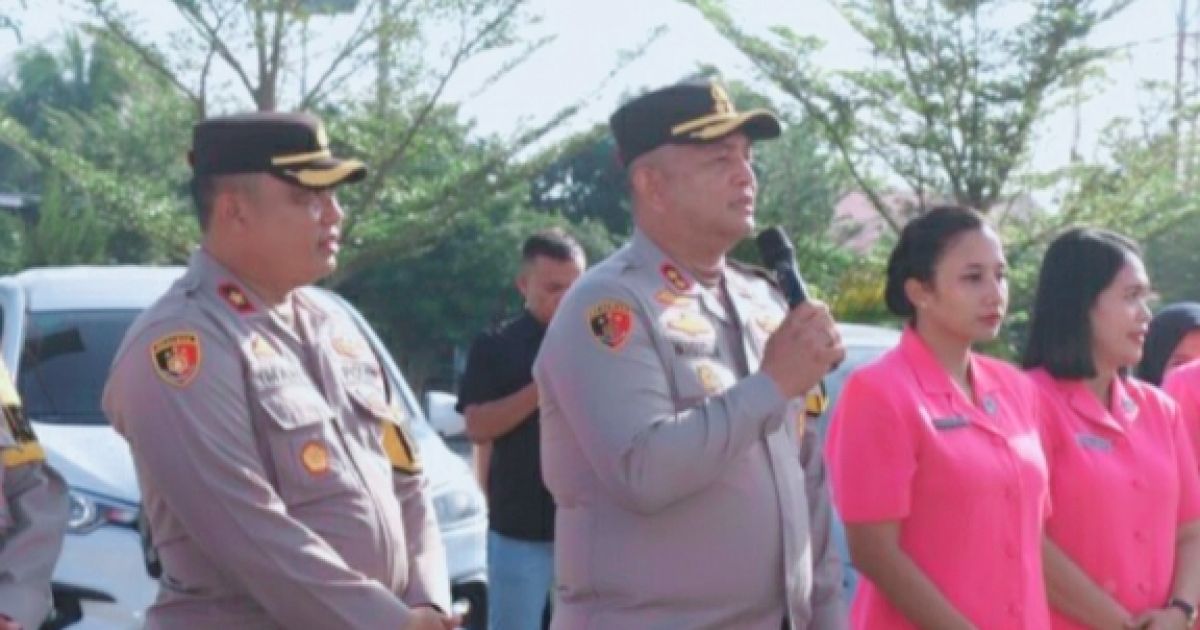 Polres Batu Bara Salurkan Bantuan Kemanusiaan Berdampak Banjir Di Kab Langkat