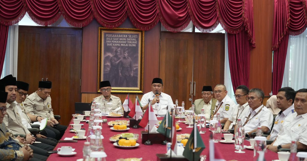 Wamen Haji Dan Umroh Puji Pengembangan Kawasan Layanan Haji Dan Pusat Ekonomi Umat Sebagai Terobosan Besar Bupati Bogor