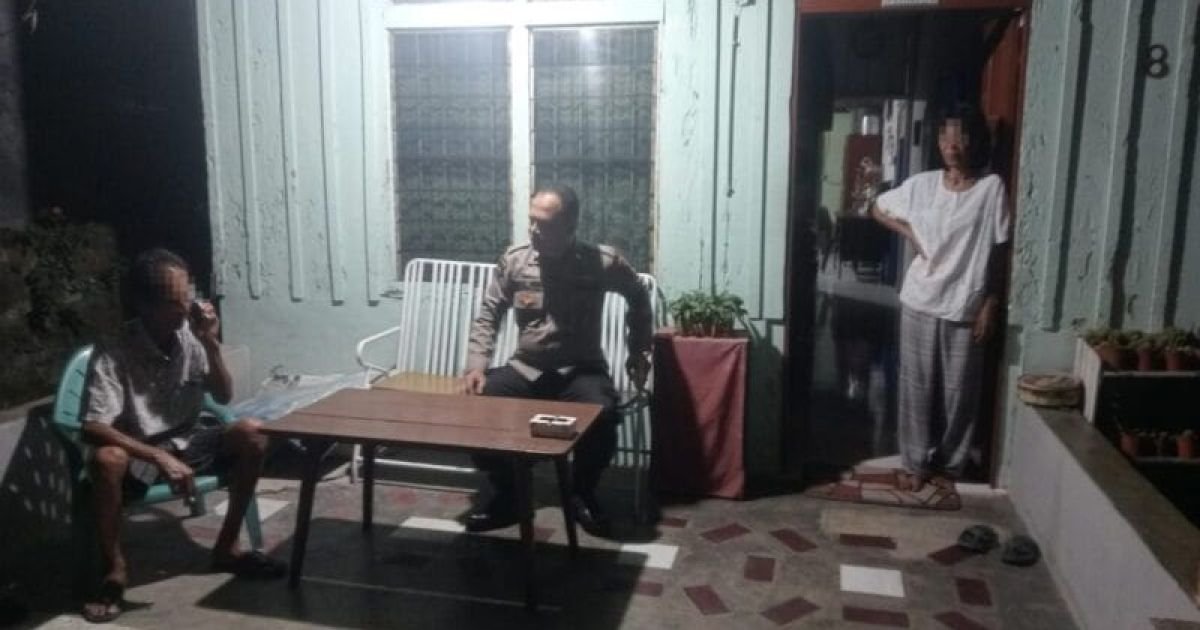 Tinjut Laporan Call Center 110, Polsek Siantar Selatan Respon Cepat Cek TKP Dugaan KDRT