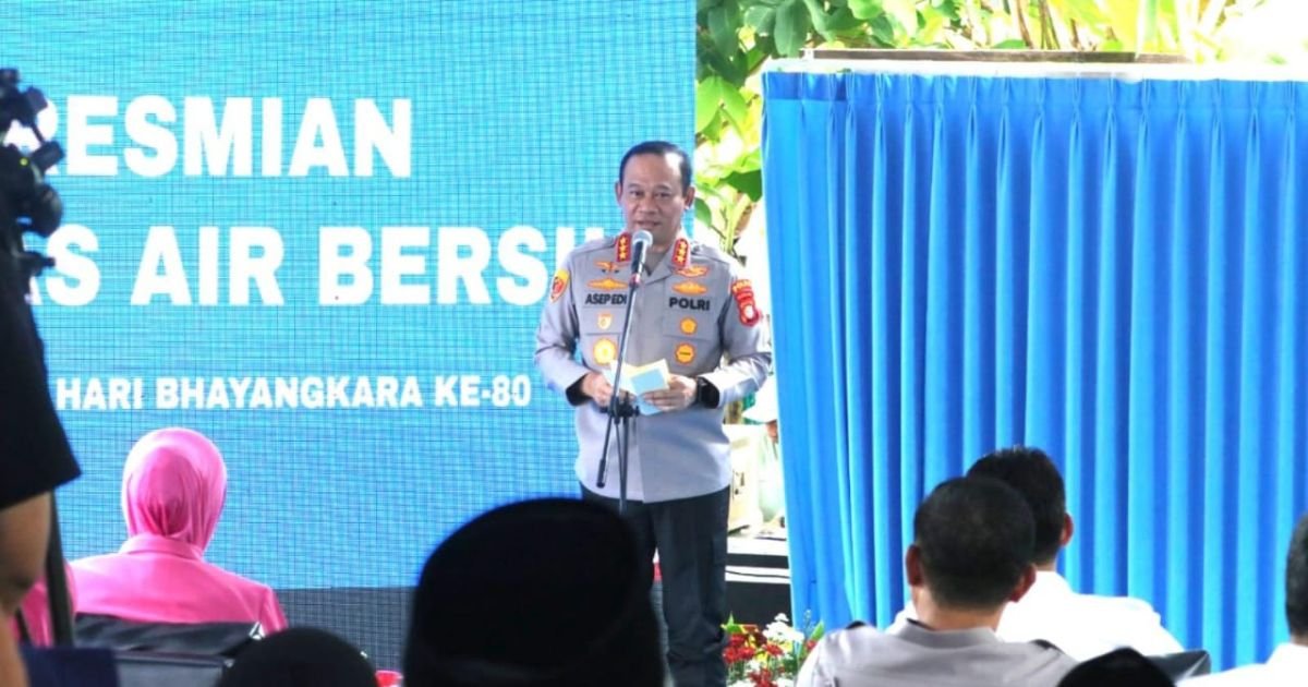 Polda Metro Jaya Resmikan Fasilitas Air Bersih di Bojongsari Depok Sejumlah 815 Warga Terbantu