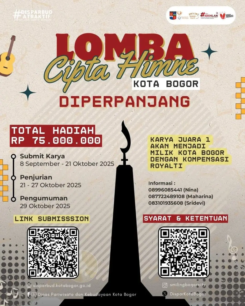 Pemkot Bogor Gelar Lomba Cipta Himne Kota Bogor