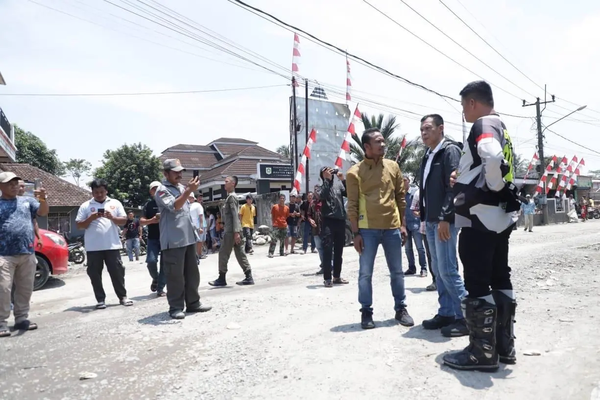 Jaro Ade Pantau Langsung Sejumlah Pembangunan Infrastruktur di Kabupaten Bogor