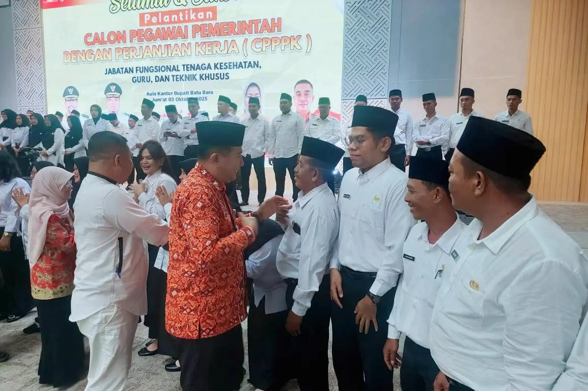 78 PPPK PKH dan TKSK Batu Bara Resmi Dilantik