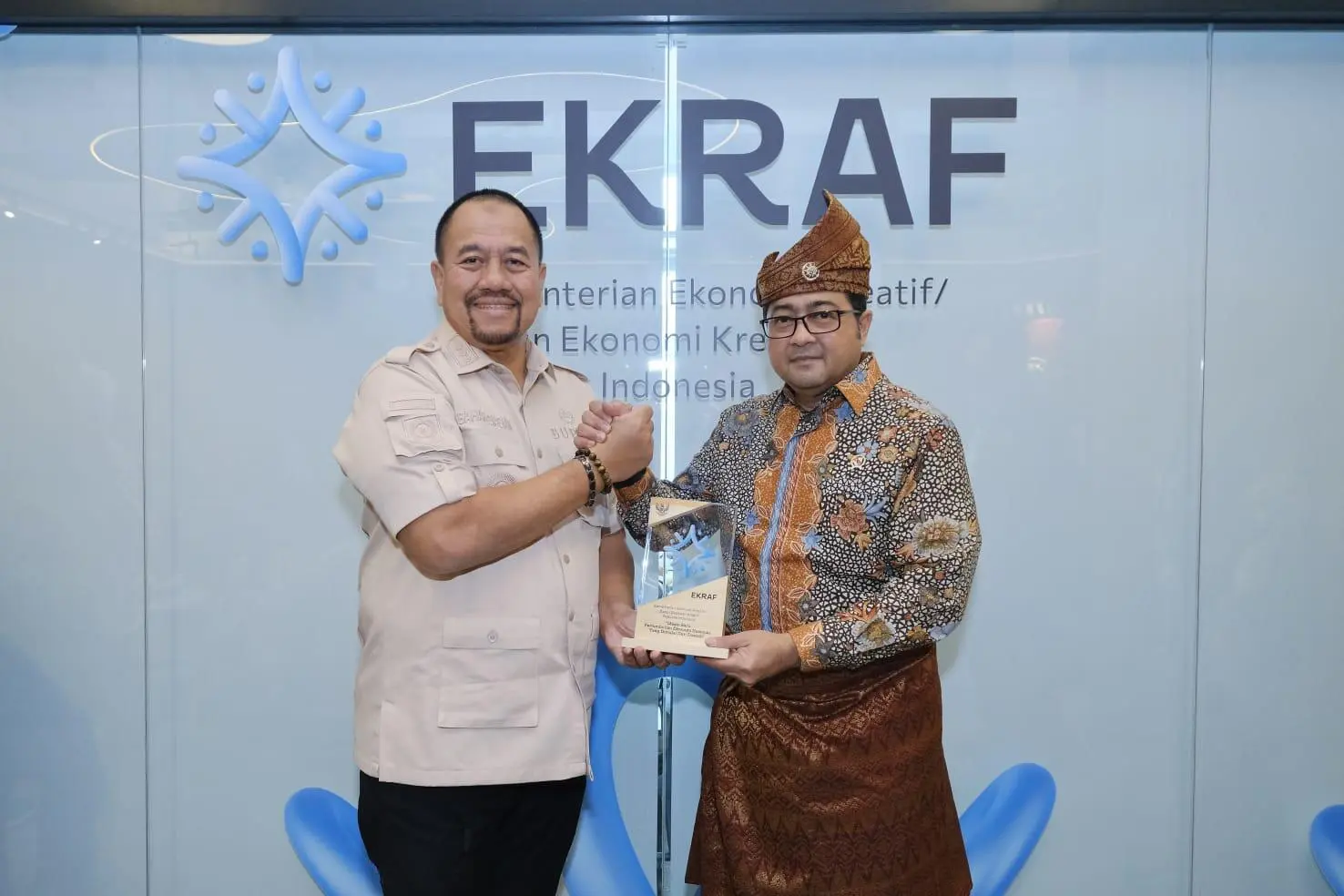 Dorong Pertumbuhan Ekonomi, Bupati Batu Bara Audiensi dengan Menteri Ekraf RI