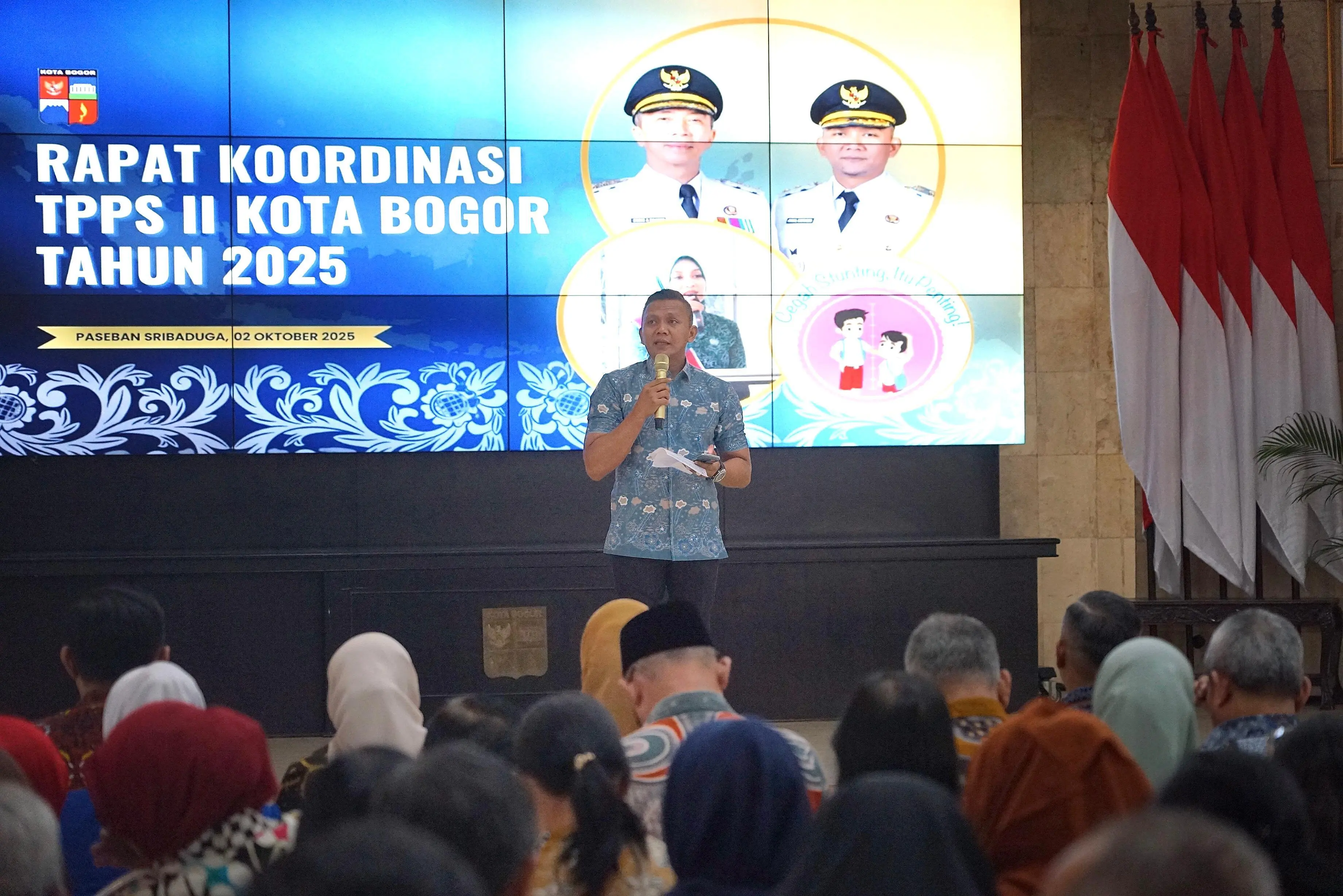 Wakil Wali Kota Bogor Tekankan Satu Komando dalam Penanganan Stunting