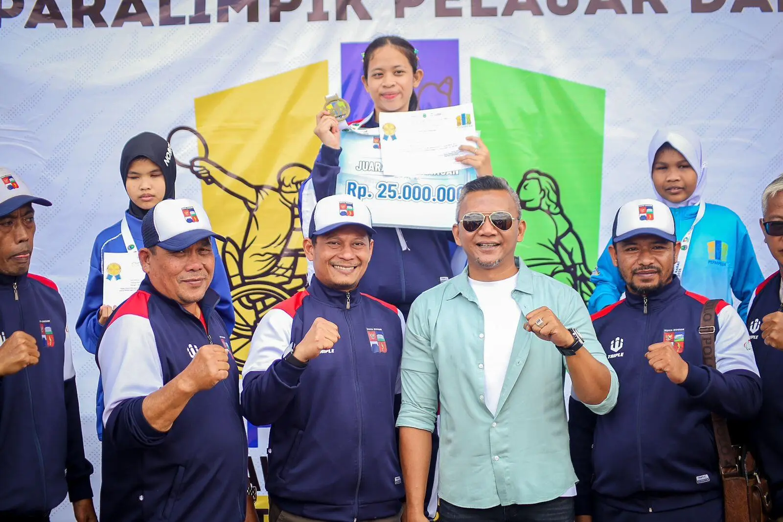 Atlet Disabilitas Kota Bogor Raih 2 Emas dan 1 Perak di Peparda Jabar 2025
