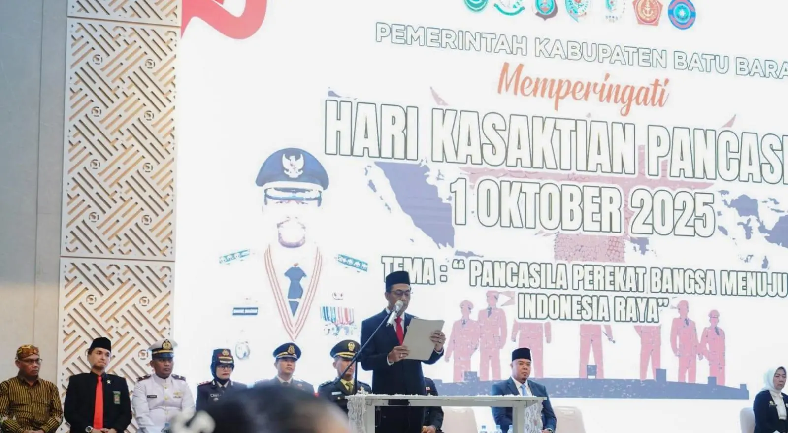 Upacara Peringatan Hari Kesaktian Pancasila Tahun 2025 di Batu Bara Berlangsung Khidmat