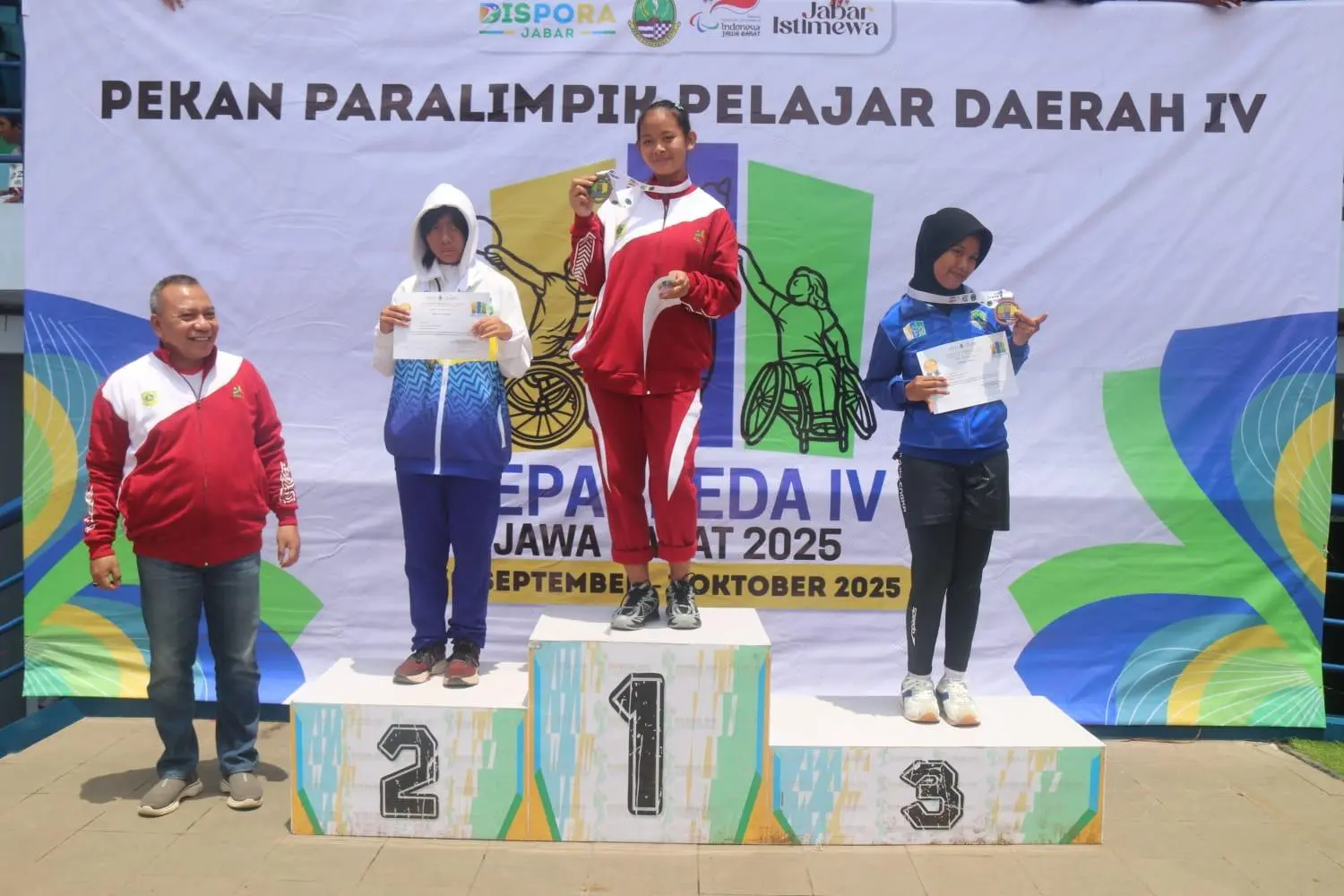 Kabupaten Bogor Sabet 8 Medali Emas di Hari Pertama Peparpeda Jabar IV 2025