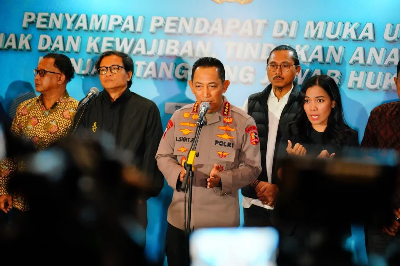 Kapolri : Serap Aspirasi untuk Jaga Ruang Demokrasi,Gelar Dialog Publik Bareng Koalisi Masyarakat Sipil