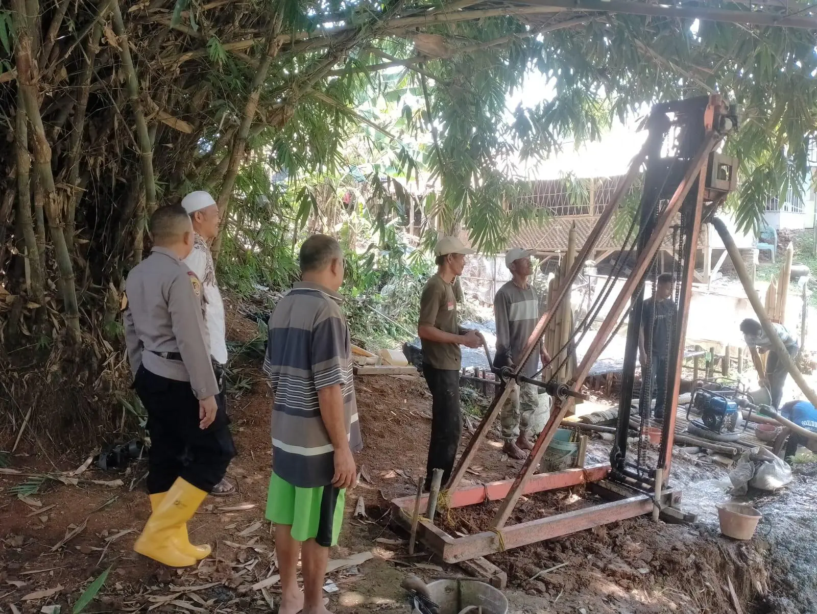 Lewat "Polisi Baik," Polres Bogor Hadirkan Air Bersih untuk 150 KK di Tenjo