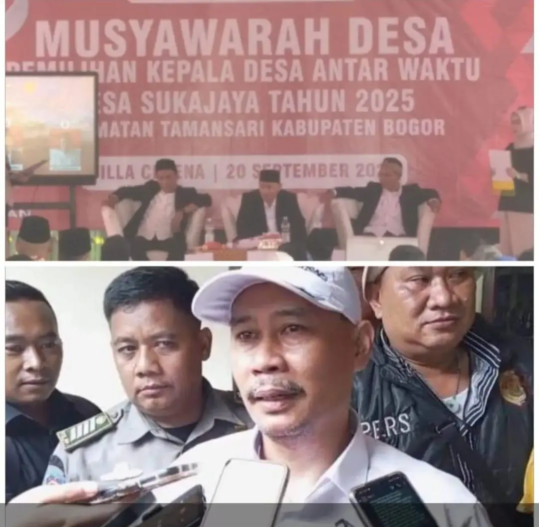 Pemilihan antar waktu ( PAW ) Desa Sukajaya Hak suara Di Borong ' Abo '